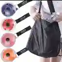 Bolso Portátil Retráctil Bolsa De Compras Viaje Reutilizable