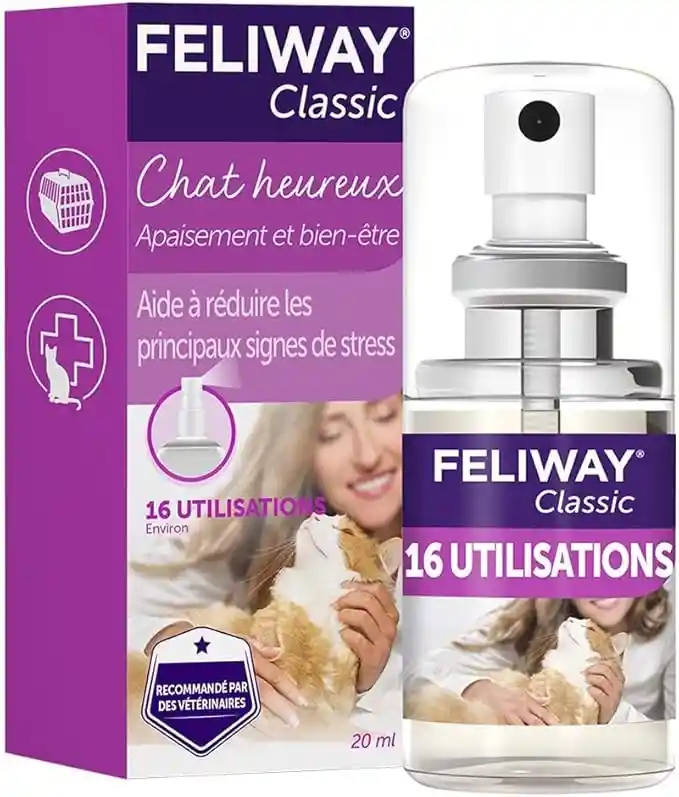 Feliway Feromonas Para Gatos Ayuda A Control Estres Y Ansiedad En Gatos Feliway Estres Y Ansiedad Gatos 20 Ml