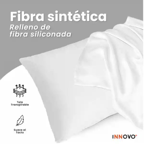 Combo Cubrelecho Térmico Ovejero Doble Funda Beige + 2 Almohadas Confort Siliconada