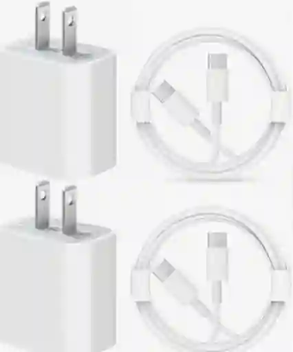 Cargador Iphone Carga Rápida 20w + Cable