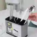 Escurridor De Cubiertos Utensilios Cocina Acero Inoxidable