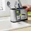 Escurridor De Cubiertos Utensilios Cocina Acero Inoxidable