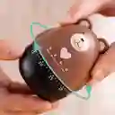Temporizador Reloj Mecánico Bear Kitchen Timer, Multiusos Osito