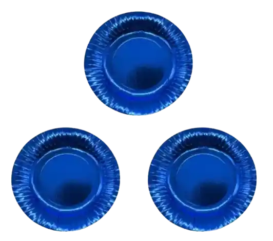 Platos Azul Oscuro X10