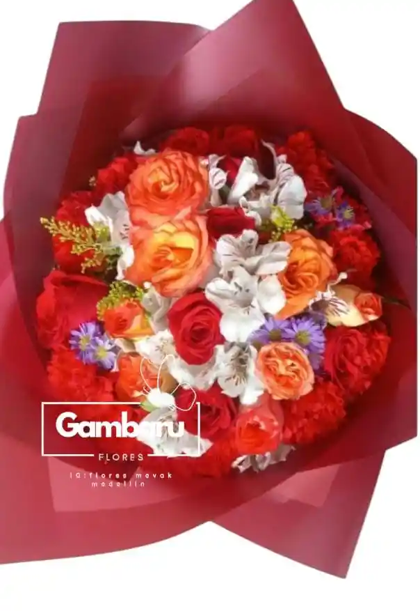Rosas Y Flores On Fire