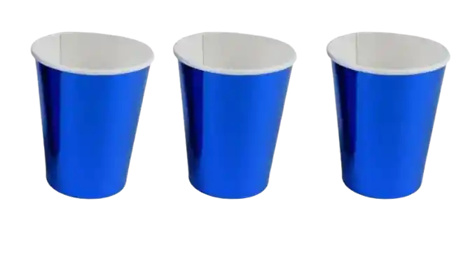 Vaso Azul Oscuro X10