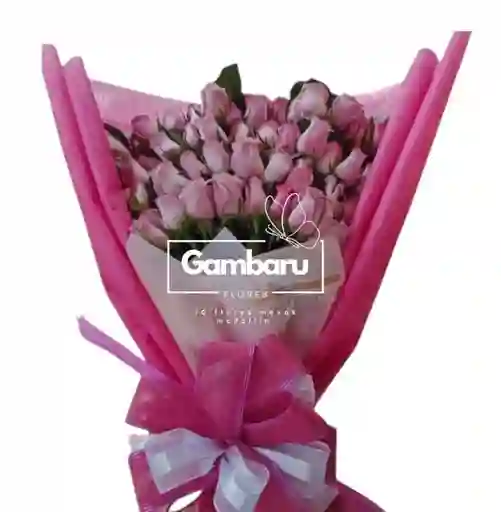 Rosas Lilas X48 Hermoso Detalle