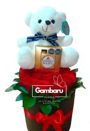 Rosas En Cilindro Polar Y Ferrero