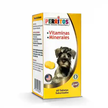 Perritos Vitaminas + Minerales X 60 Tab