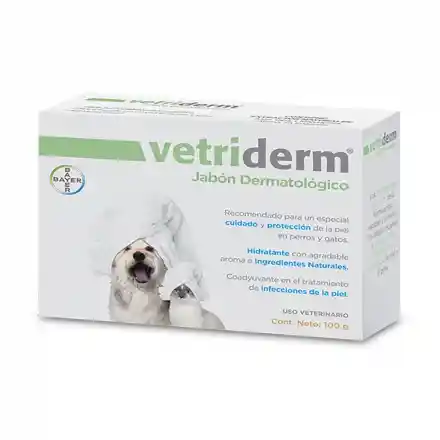 Jabon Vetriderm 100 Gr
