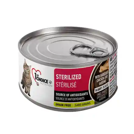 1st Choice Gato Ad Sterilized Lata Roja 85 Gr