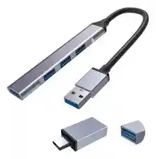 Hub Usb 3.0 4 En 1 Treqa