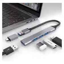 Hub Usb 3.0 4 En 1 Treqa