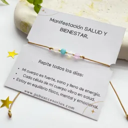 Pulsera Manifestación Salud