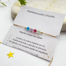 Pulsera Manifestación Calma