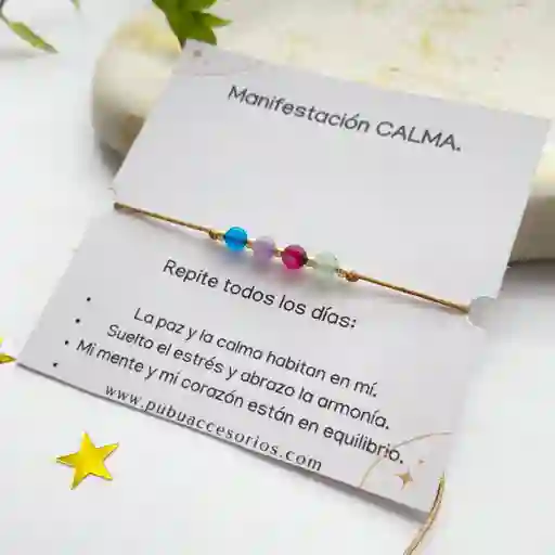 Pulsera Manifestación Calma