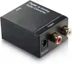 Convertidor De Audio Optico A Rca