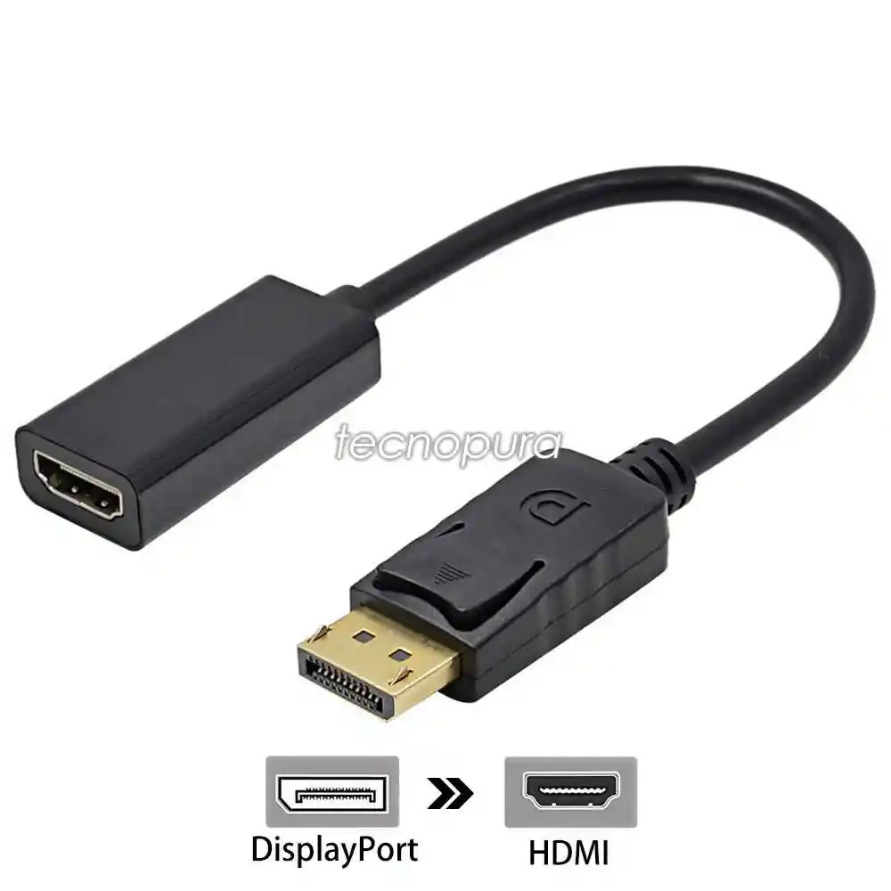 Adaptador Convertido Displayport A Hdmi