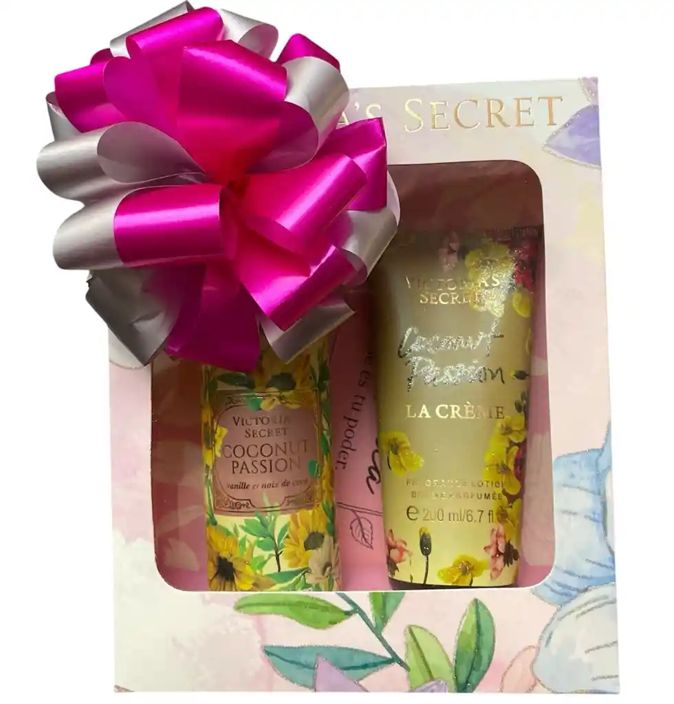 Set Victoria's Secret Coconut Passion – Fragancia + Crema Corporal (regalo Para Mujer)