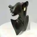 Aretes Gota Chunky Dorados 3cm