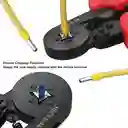 Ponchadora Terminales Electricos Pin Hueca Crimpadora Prensa Alicate Herramienta
