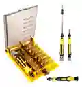 Kit De Destornilladores Presición 45 Piezas Hexagonal Herramientas