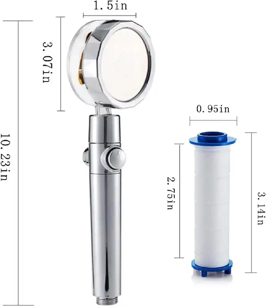 Ducha De Ahorro De Agua De Alta Presion, Cabezal De Ducha