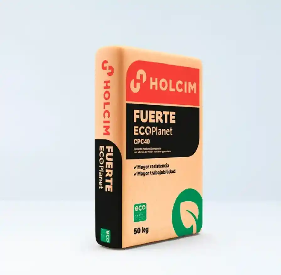 Cemento Holcim Fuerte Ecoplanet