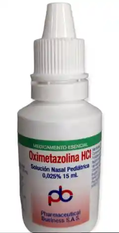 Oximetazolina Hci Pediatrica 0.025% 15 Ml