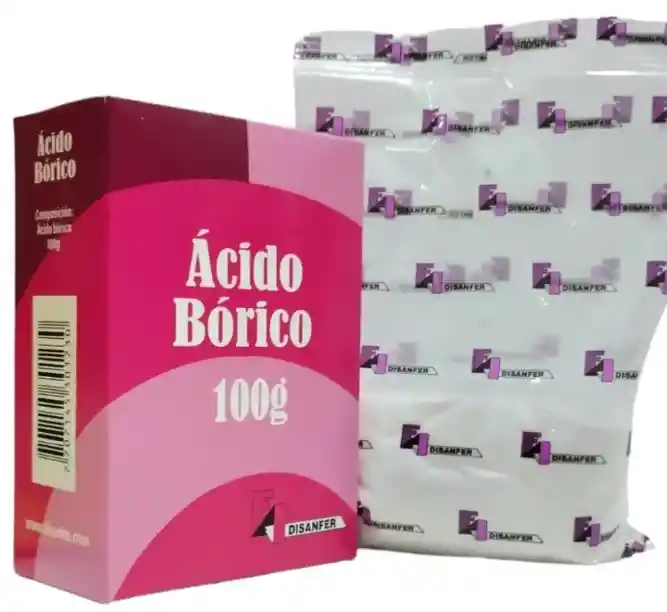 Acido Borico Caja X 100 G