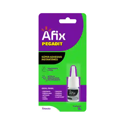 Afix Pegadit Superadhesivo Instantáneo 5g