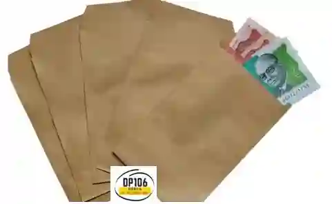 Sobre De Manila De Pago / Tamaño Billete X 5 Und