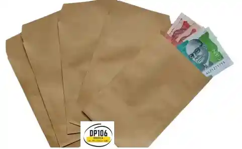 Sobre De Manila De Pago / Tamaño Billete X 5 Und