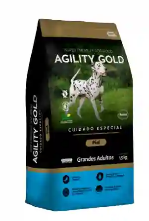 Agility Gold Can Grandes Adultos Piel X 1.5kg