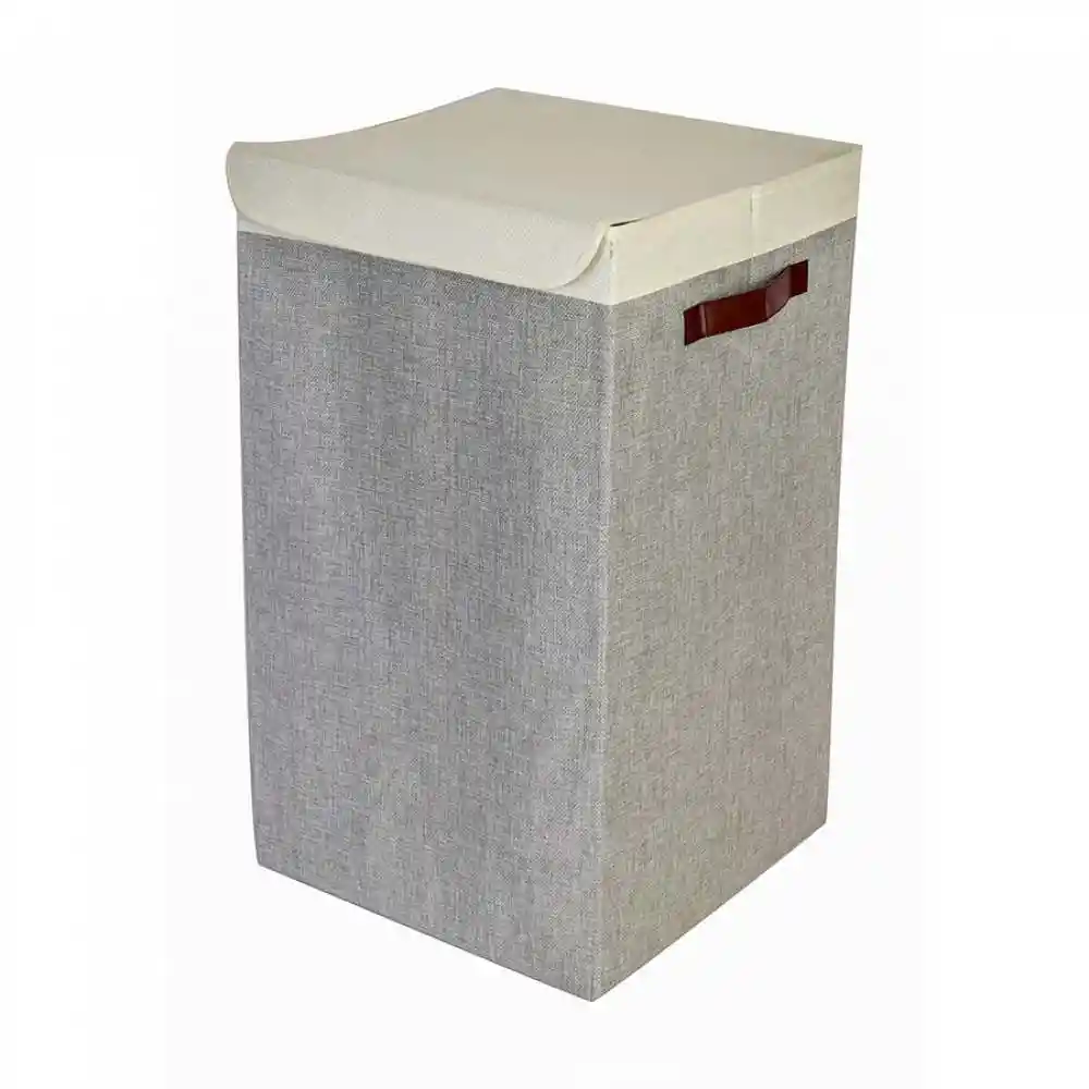 Cesta Ropa Expressions Plegable 35x35x60cm Taupe