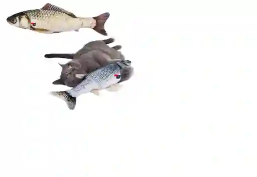 Juguete Pez Con Movimiento Para Mascotas