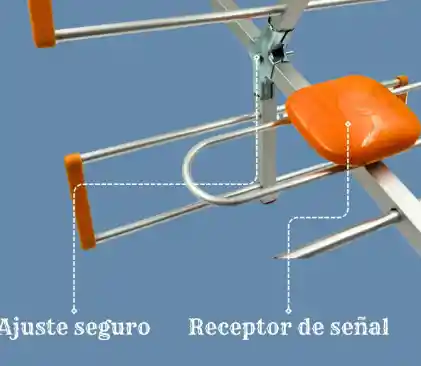 Antena Para Tv Exterior Sin Cable