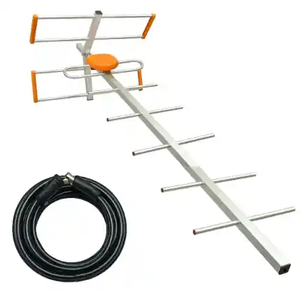 Antena Para Tv Exterior Sin Cable