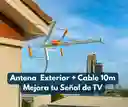 Antena Para Tv Exterior Sin Cable