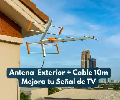 Antena Para Tv Exterior Sin Cable