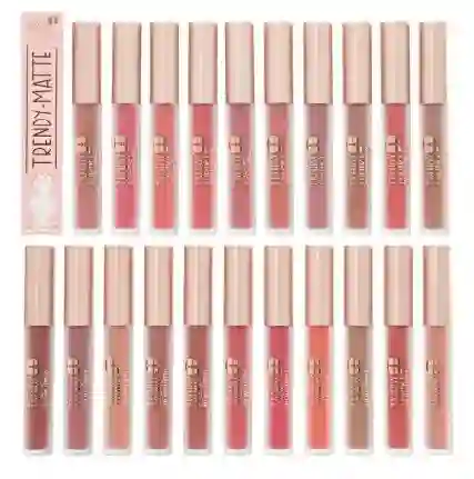 Labial Tono 08 Matte Trendy Nueva Presentacion 3.2g