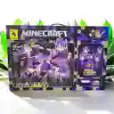 Juego De Construcción Minecraft 858 Piezas Con Retroiluminación Led