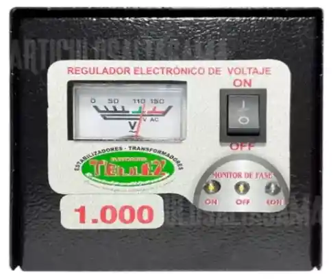 Estabilizador De Voltaje -potencia: 1000w -posee 4 Salidas
