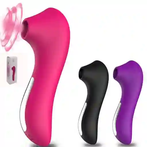 Vibrador Succionador De Clitoris 10 Velocidades Recargable Usb Helmer