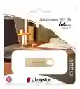 Memoria Kingston Datatraveler Se9 G3 Usb 64 Gb Oro Dtse9g3
