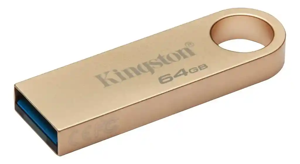 Memoria Kingston Datatraveler Se9 G3 Usb 64 Gb Oro Dtse9g3