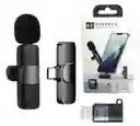 Micrófono Inalámbrico De Solapa Para Iphone Lightning Professional K8