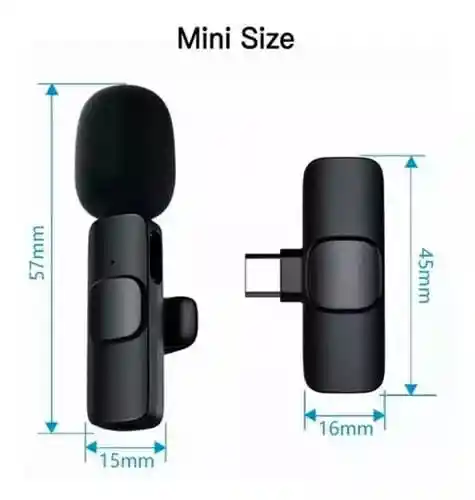Micrófono Inalámbrico De Solapa Para Iphone Lightning Professional K8