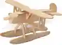 Avión En Madera 3d