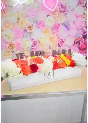 Box 60 Rosas Dia De Las Madres Te Amo Mama